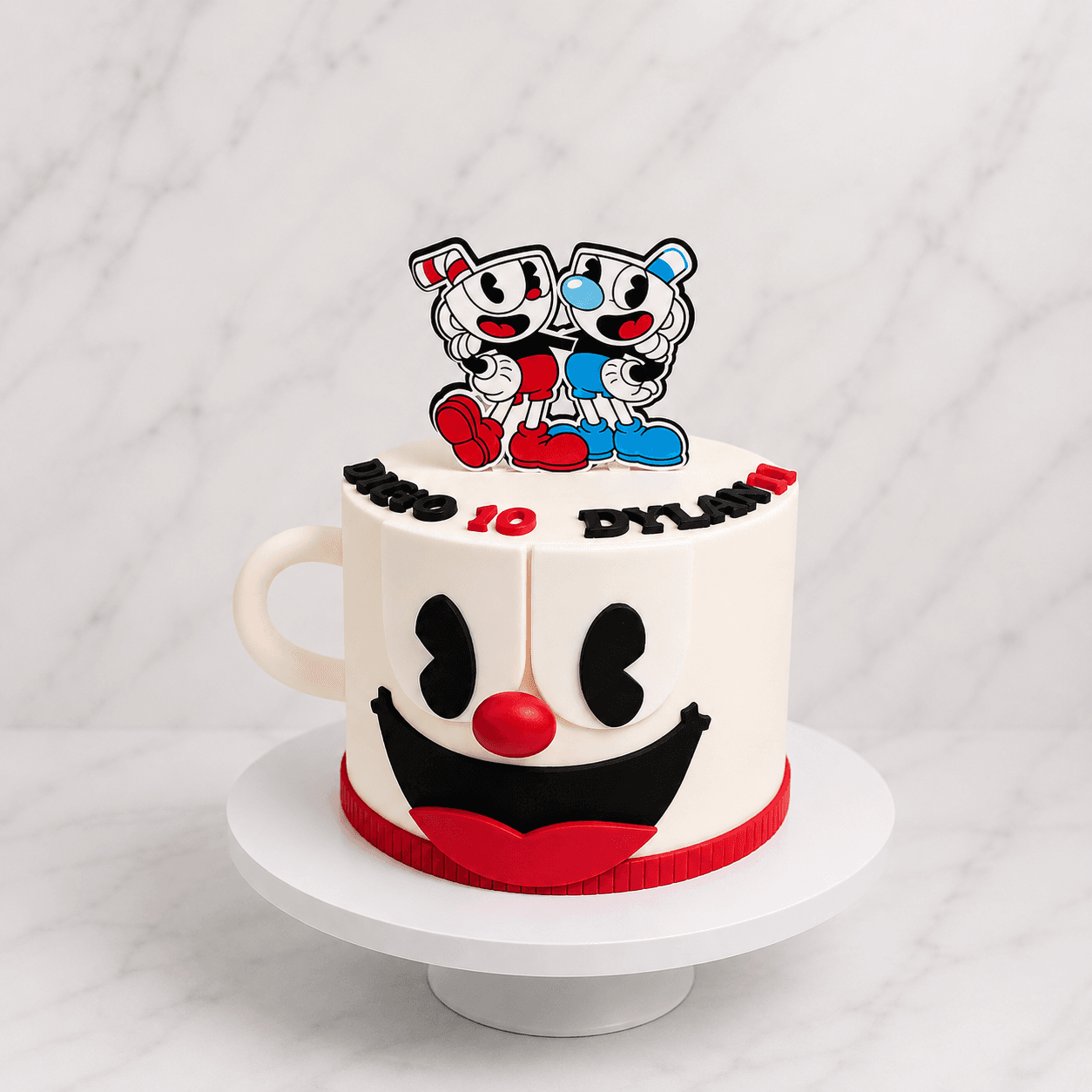 Foto de Cuphead y Mugman